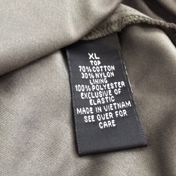 BY & BY OFF THE SHOULDER SHORT SLEEVE LACE TOP XL - Picture 6 of 7